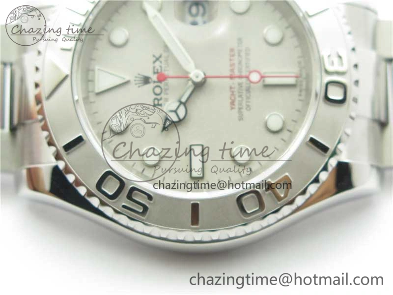 Yacht-Master 116622 ARF 1:1 Best Edition 904L Steel Silver Dial on SS Bracelet SH Minimalist 2971