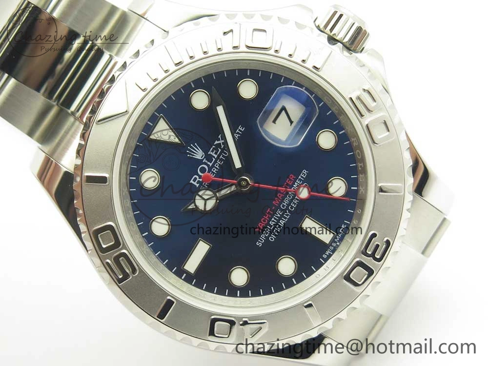 GoodFit Yacht-Master 116622 ARF 1:1 Best Edition Blue Dial on SS Bracelet SH 3334