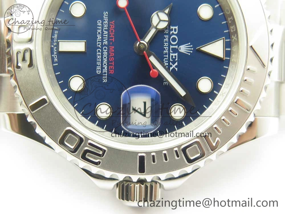 GoodFit Yacht-Master 116622 ARF 1:1 Best Edition Blue Dial on SS Bracelet SH 3334