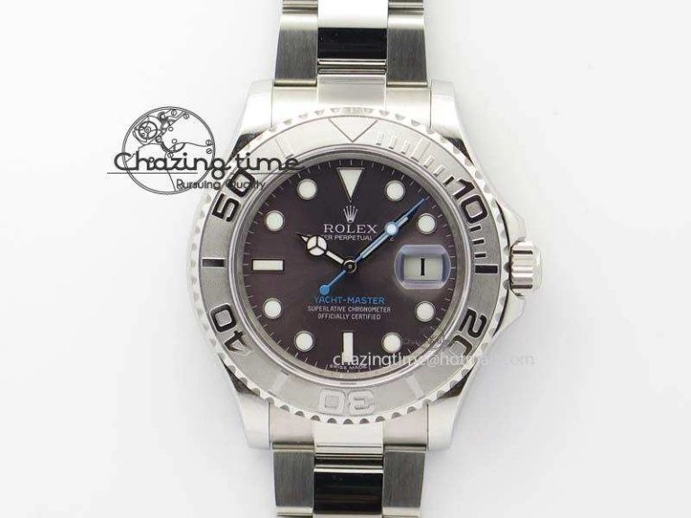 Timeless Yacht-Master 116622 BP-Maker 2016 Baselworld Gray Dial On SS Bracelet SA 3811