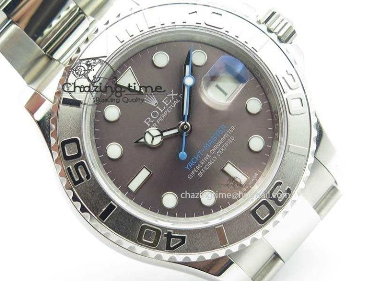 Timeless Yacht-Master 116622 BP-Maker 2016 Baselworld Gray Dial On SS Bracelet SA 3811
