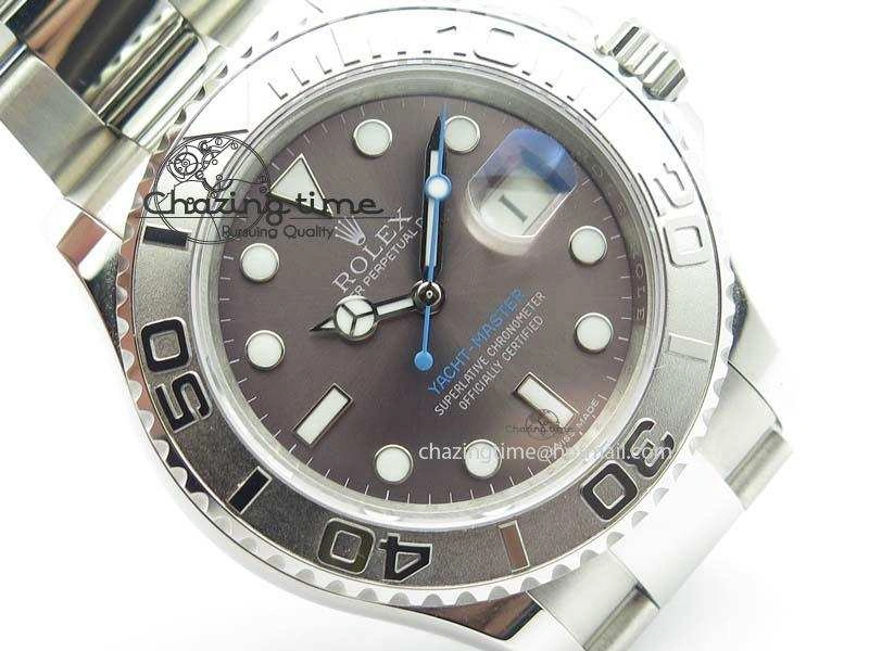 Timeless Yacht-Master 116622 BP-Maker 2016 Baselworld Gray Dial On SS Bracelet SA 3811