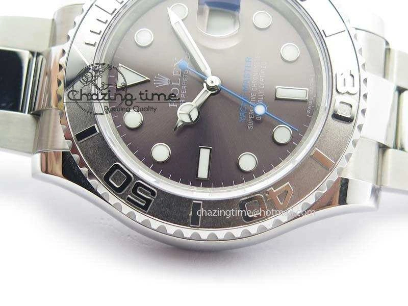 Timeless Yacht-Master 116622 BP-Maker 2016 Baselworld Gray Dial On SS Bracelet SA 3811
