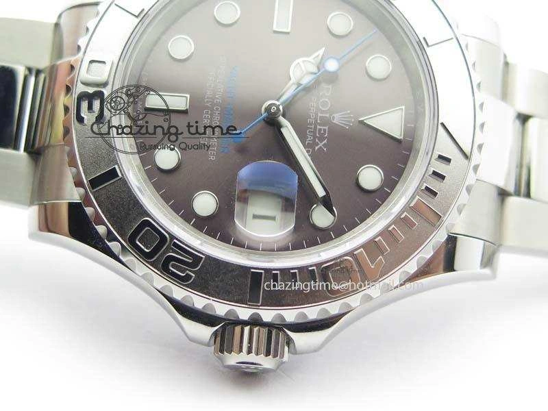 Timeless Yacht-Master 116622 BP-Maker 2016 Baselworld Gray Dial On SS Bracelet SA 3811