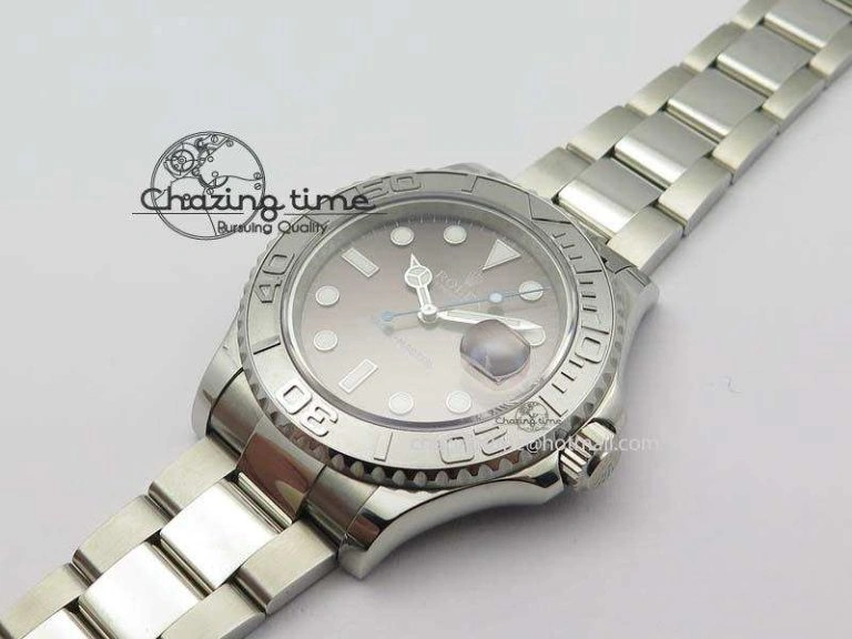 Timeless Yacht-Master 116622 BP-Maker 2016 Baselworld Gray Dial On SS Bracelet SA 3811