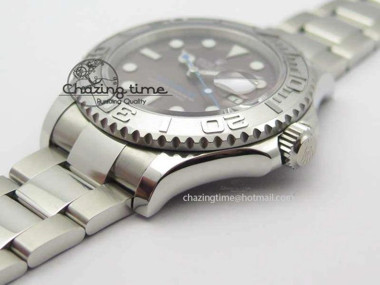 Timeless Yacht-Master 116622 BP-Maker 2016 Baselworld Gray Dial On SS Bracelet SA 3811