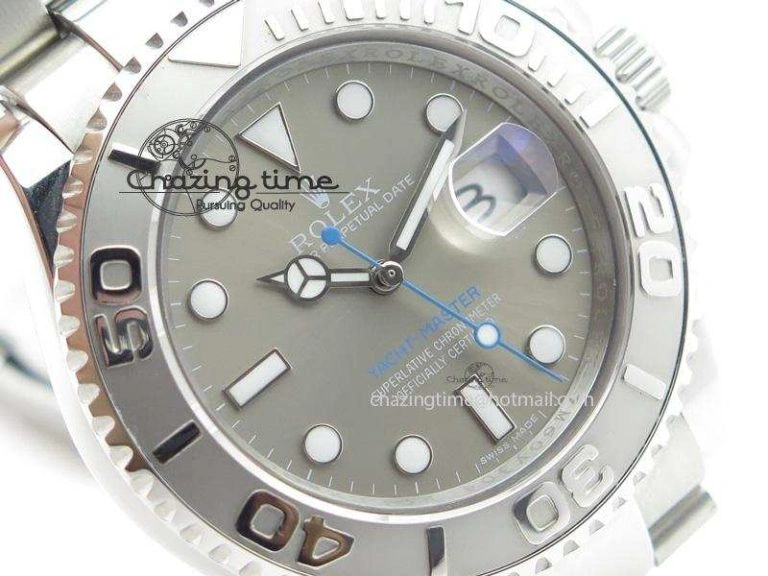 Resilient Yacht-Master 116622 BP-Maker Best Edition Grey Dial On SS Bracelet A 3971