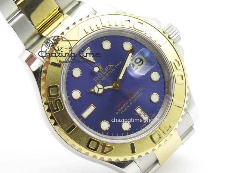StreetReady Yacht-Master 116622 BP-Maker Best Edition SS YG Blue Dial On SS YG Bracelet SA 3809