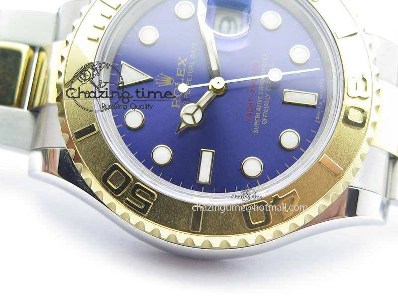 StreetReady Yacht-Master 116622 BP-Maker Best Edition SS YG Blue Dial On SS YG Bracelet SA 3809