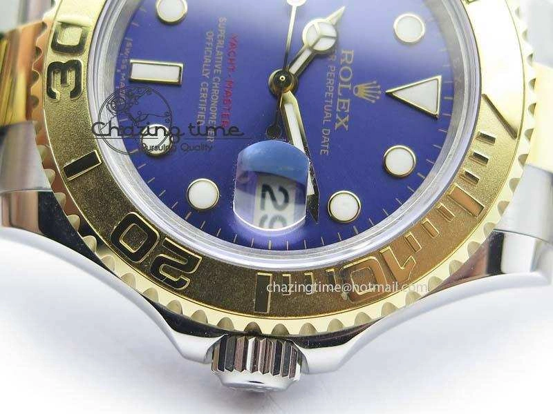 StreetReady Yacht-Master 116622 BP-Maker Best Edition SS YG Blue Dial On SS YG Bracelet SA 3809