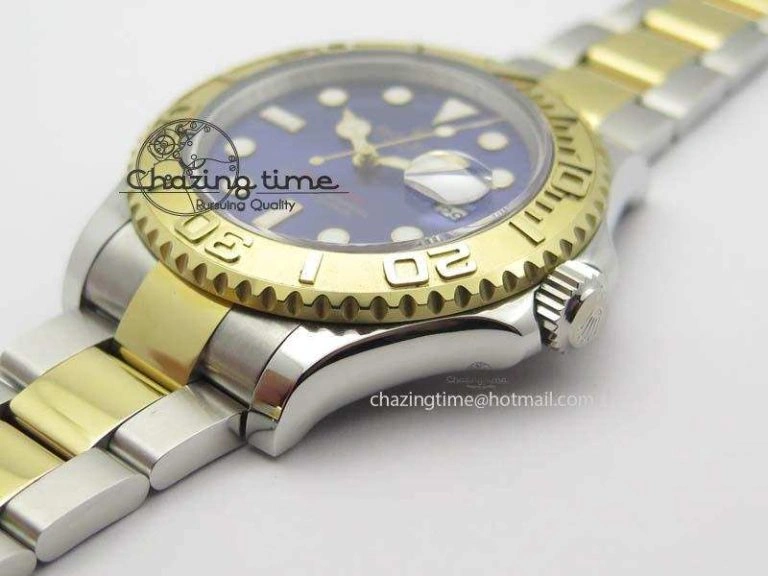StreetReady Yacht-Master 116622 BP-Maker Best Edition SS YG Blue Dial On SS YG Bracelet SA 3809