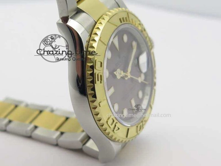 Yacht-Master 116622 BP-Maker Best Edition SS YG Gray Dial On SS YG Bracelet SA Durable 3810