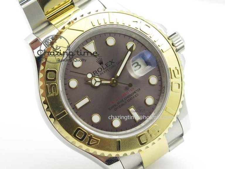 Yacht-Master 116622 BP-Maker Best Edition SS YG Gray Dial On SS YG Bracelet SA Durable 3810