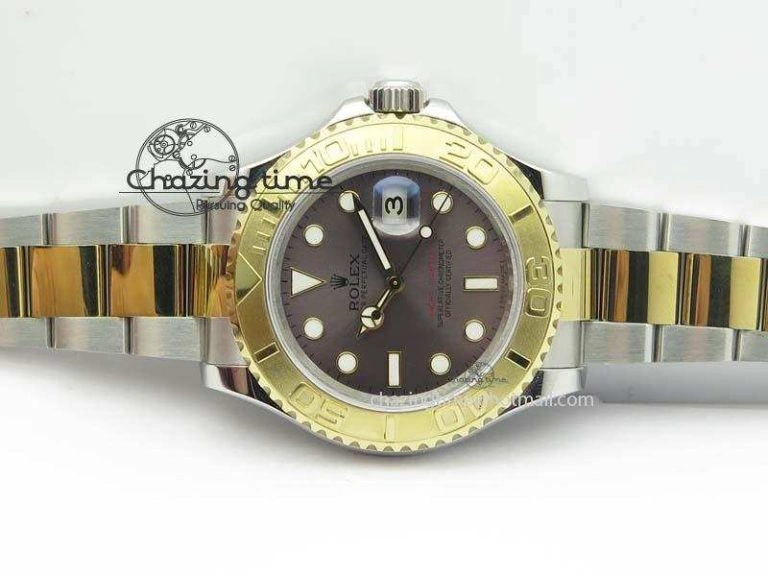 Yacht-Master 116622 BP-Maker Best Edition SS YG Gray Dial On SS YG Bracelet SA Durable 3810