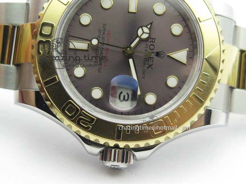 Yacht-Master 116622 BP-Maker Best Edition SS YG Gray Dial On SS YG Bracelet SA Durable 3810