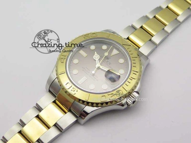 Yacht-Master 116622 BP-Maker Best Edition SS YG Gray Dial On SS YG Bracelet SA Durable 3810