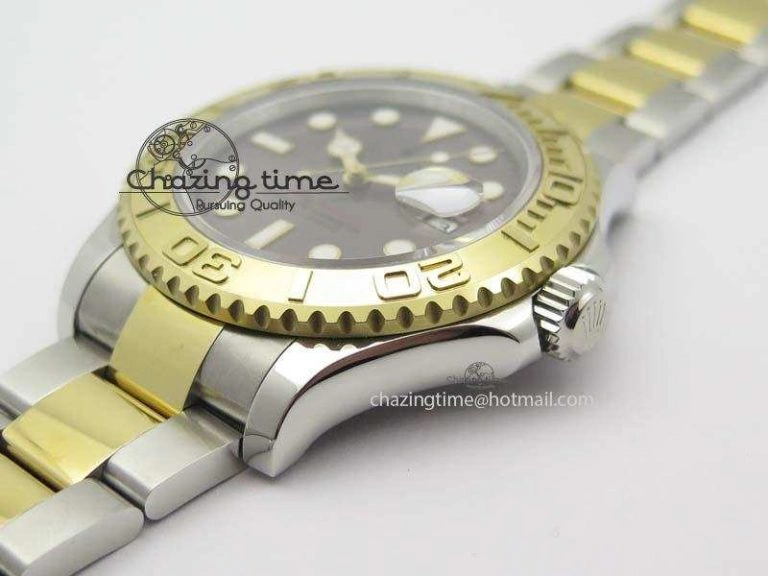 Yacht-Master 116622 BP-Maker Best Edition SS YG Gray Dial On SS YG Bracelet SA Durable 3810