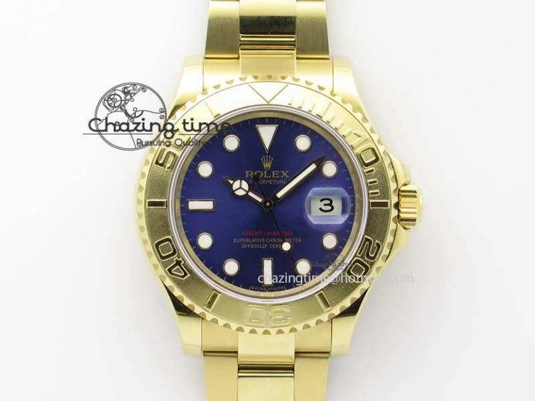 MultiPurpose Yacht-Master 116622 BP-Maker Best Edition YG Blue Dial On YG Bracelet SA 3813