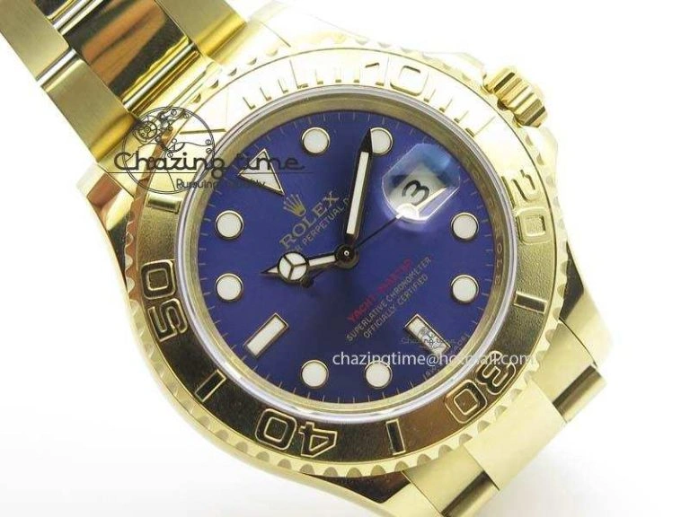MultiPurpose Yacht-Master 116622 BP-Maker Best Edition YG Blue Dial On YG Bracelet SA 3813