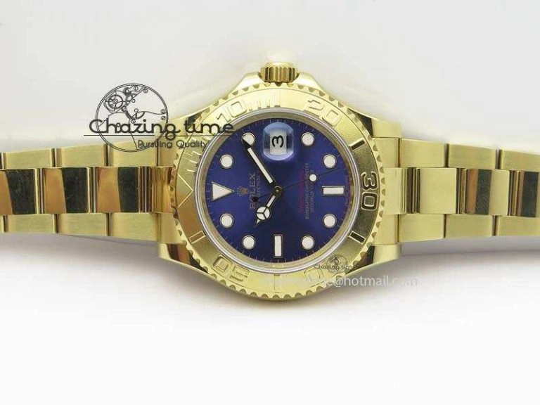 MultiPurpose Yacht-Master 116622 BP-Maker Best Edition YG Blue Dial On YG Bracelet SA 3813