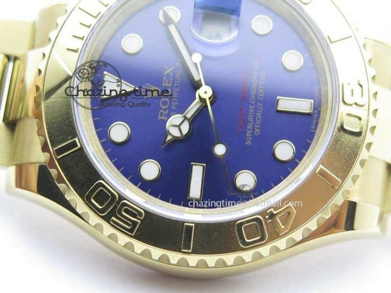 MultiPurpose Yacht-Master 116622 BP-Maker Best Edition YG Blue Dial On YG Bracelet SA 3813