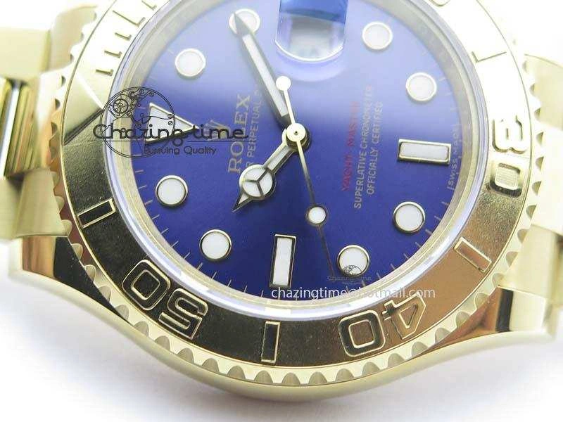 MultiPurpose Yacht-Master 116622 BP-Maker Best Edition YG Blue Dial On YG Bracelet SA 3813