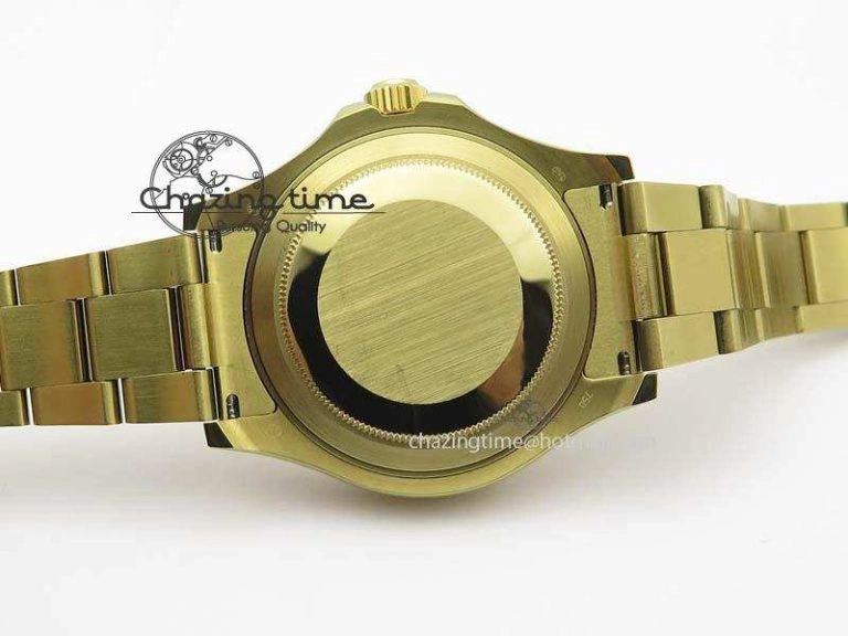 Fashionable Yacht-Master 116622 BP-Maker Best Edition YG Gold Dial On YG Bracelet SA 3812