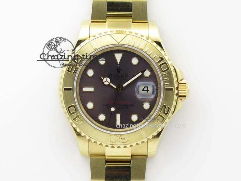 AllSeason Yacht-Master 116622 BP-Maker Best Edition YG Gray Dial On YG Bracelet SA 3814