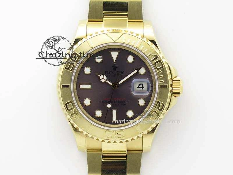 AllSeason Yacht-Master 116622 BP-Maker Best Edition YG Gray Dial On YG Bracelet SA 3814