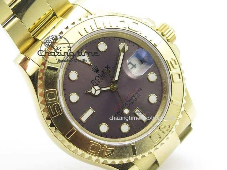 AllSeason Yacht-Master 116622 BP-Maker Best Edition YG Gray Dial On YG Bracelet SA 3814