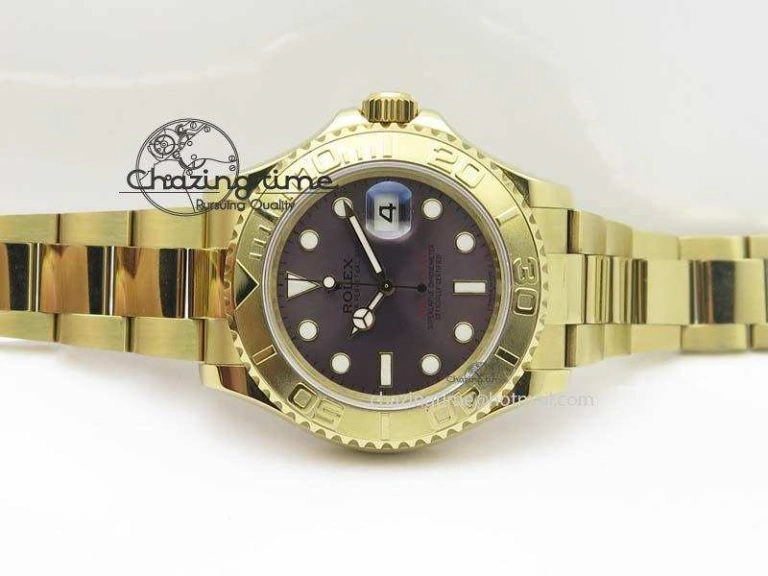 AllSeason Yacht-Master 116622 BP-Maker Best Edition YG Gray Dial On YG Bracelet SA 3814