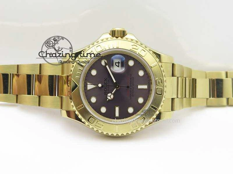 AllSeason Yacht-Master 116622 BP-Maker Best Edition YG Gray Dial On YG Bracelet SA 3814