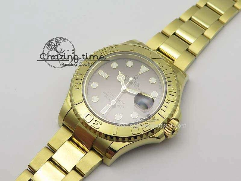AllSeason Yacht-Master 116622 BP-Maker Best Edition YG Gray Dial On YG Bracelet SA 3814