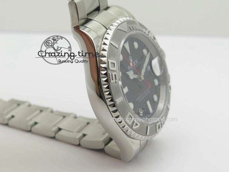 TimelessDesign Yacht-Master 116622 Black Dial JF Best Edition On SS Bracelet SA3135 V 4030