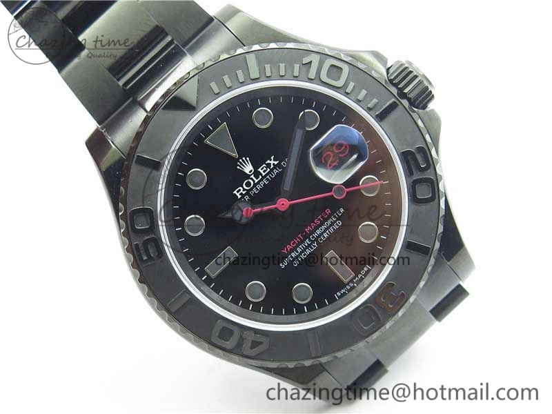 Yacht-Master 116622 DLC VRF Best Edition Black Dial on DLC Bracelet VR AllSeason 2918