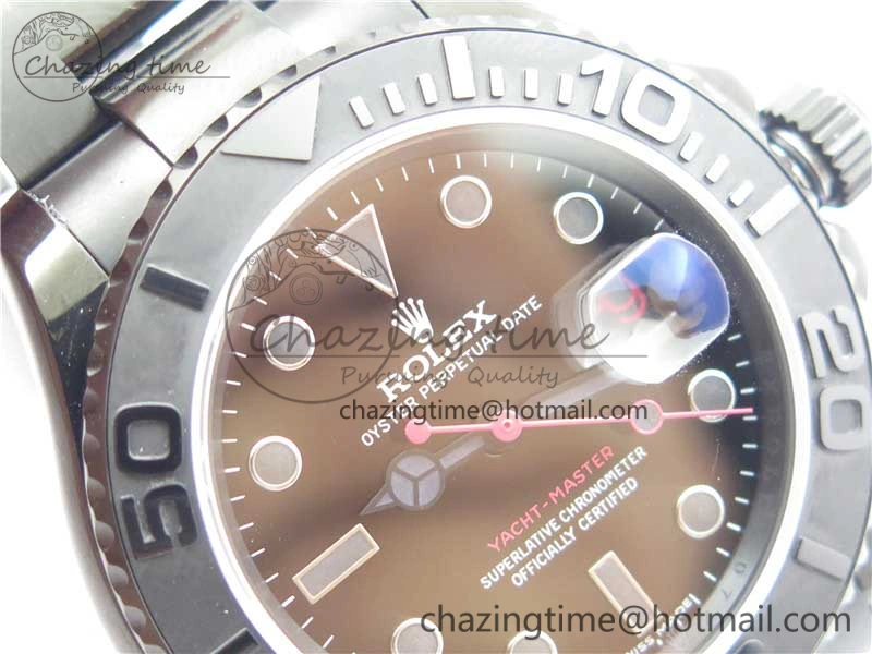 Yacht-Master 116622 DLC VRF Best Edition Black Dial on DLC Bracelet VR AllSeason 2918