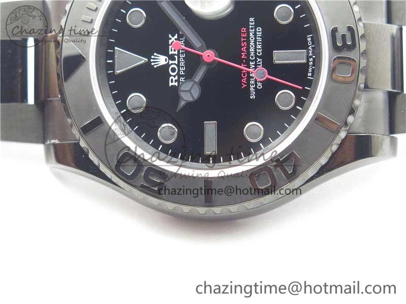 Yacht-Master 116622 DLC VRF Best Edition Black Dial on DLC Bracelet VR AllSeason 2918