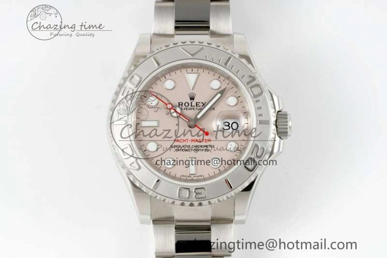 TimelessDesign Yacht-Master 116622 GSF 1:1 Best Edition Carnation Dial on SS Bracelet A 2431