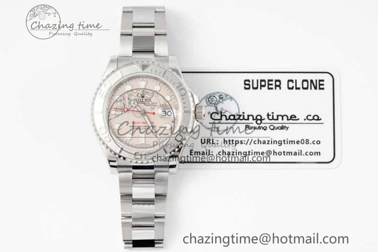 TimelessDesign Yacht-Master 116622 GSF 1:1 Best Edition Carnation Dial on SS Bracelet A 2431