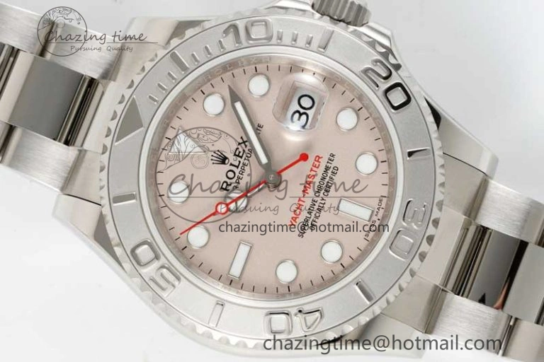 TimelessDesign Yacht-Master 116622 GSF 1:1 Best Edition Carnation Dial on SS Bracelet A 2431