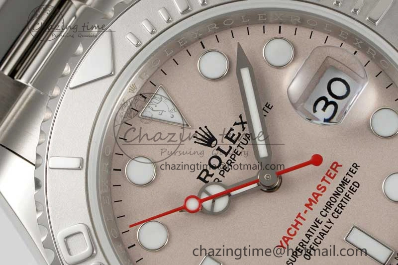 TimelessDesign Yacht-Master 116622 GSF 1:1 Best Edition Carnation Dial on SS Bracelet A 2431