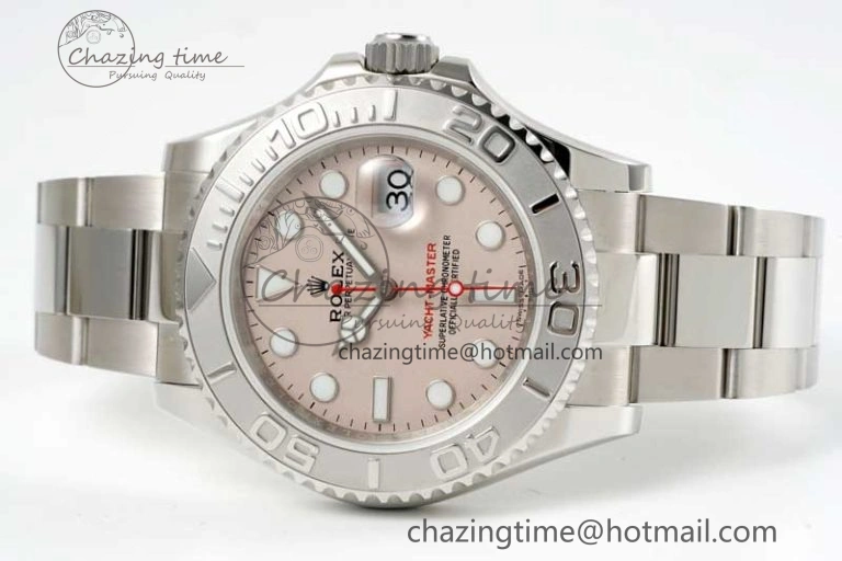 TimelessDesign Yacht-Master 116622 GSF 1:1 Best Edition Carnation Dial on SS Bracelet A 2431