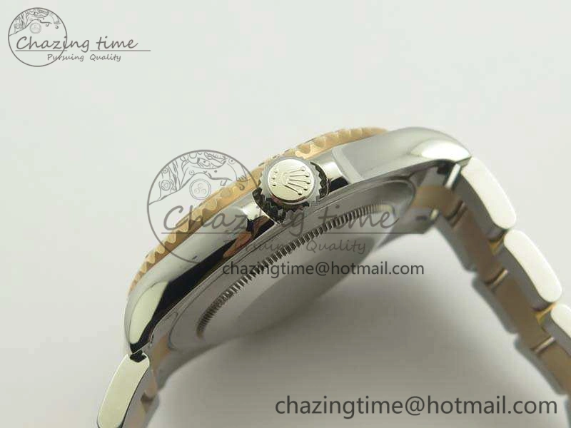 Yacht-Master 116622 JF 1:1 Best Edition Black Dial On SS RG Bracelet SA HighQuality 3474