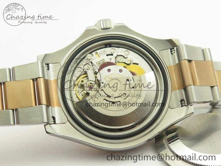 Yacht-Master 116622 JF 1:1 Best Edition Black Dial On SS RG Bracelet SA HighQuality 3474