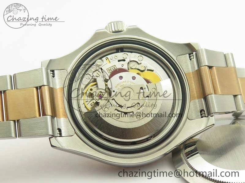 Yacht-Master 116622 JF 1:1 Best Edition Black Dial On SS RG Bracelet SA HighQuality 3474