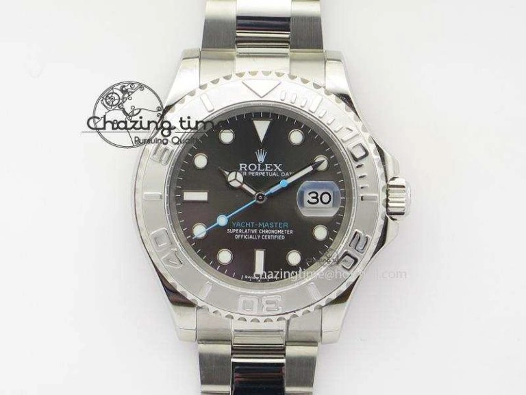 Yacht-Master 116622 JF 2016 Baselworld Gray Dial On SS Bracelet SA Neat 3966