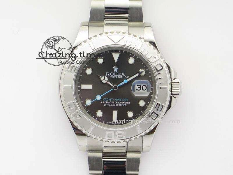 Yacht-Master 116622 JF 2016 Baselworld Gray Dial On SS Bracelet SA Neat 3966