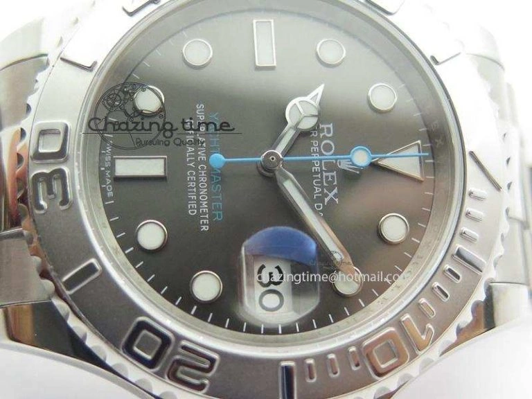 Yacht-Master 116622 JF 2016 Baselworld Gray Dial On SS Bracelet SA Neat 3966