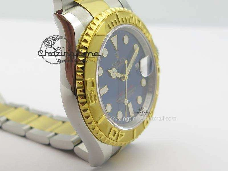 Lightweight Yacht-Master 116622 JF Best Edition SS YG Blue Dial On Bracelet A 3916