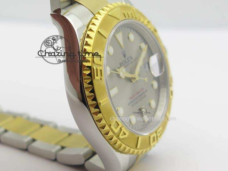 Yacht-Master 116622 JF Best Edition SS YG Gray Dial On Bracelet A Casual 3925